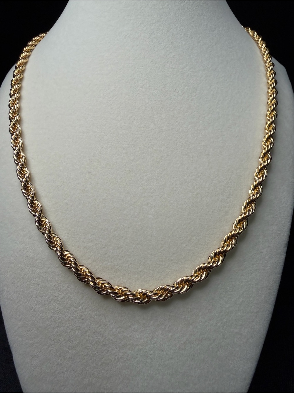 20in 4.7MM Rope Chain 14K Stamped Premium Finish Brand New Stand Out Piece